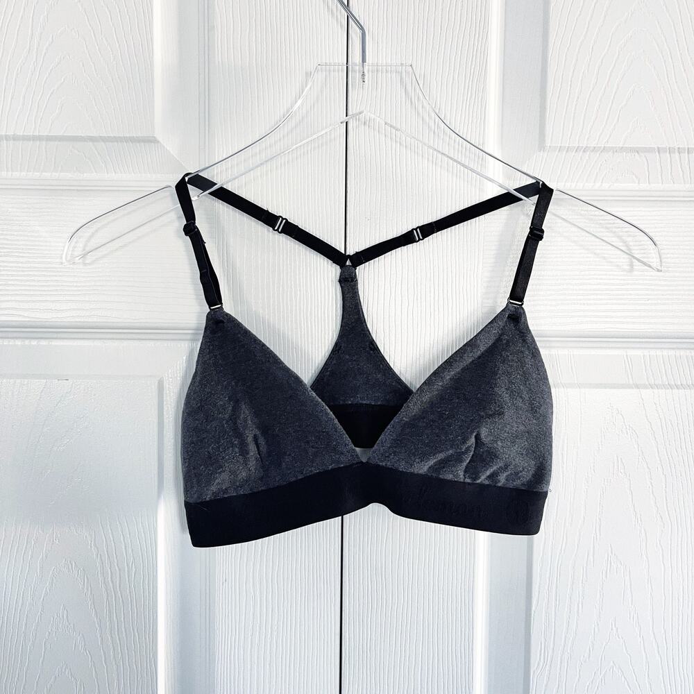 Lululemon Live Natural Bra II in Heathered Inkwell